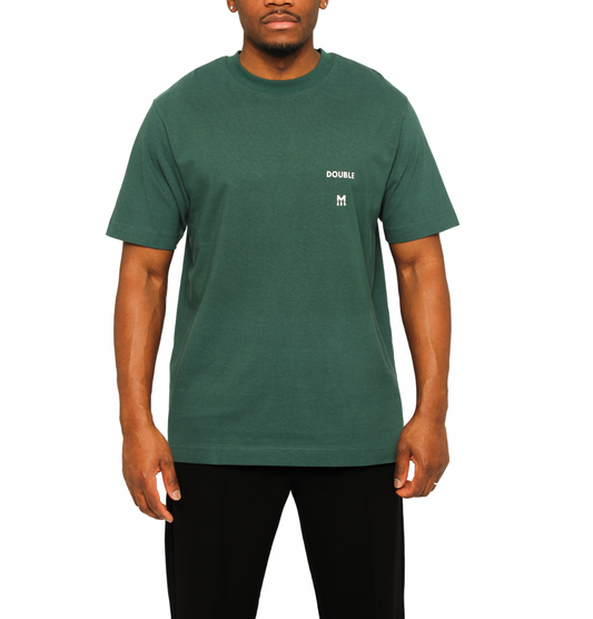 DOUBLE M TEE GLAZED GREEN