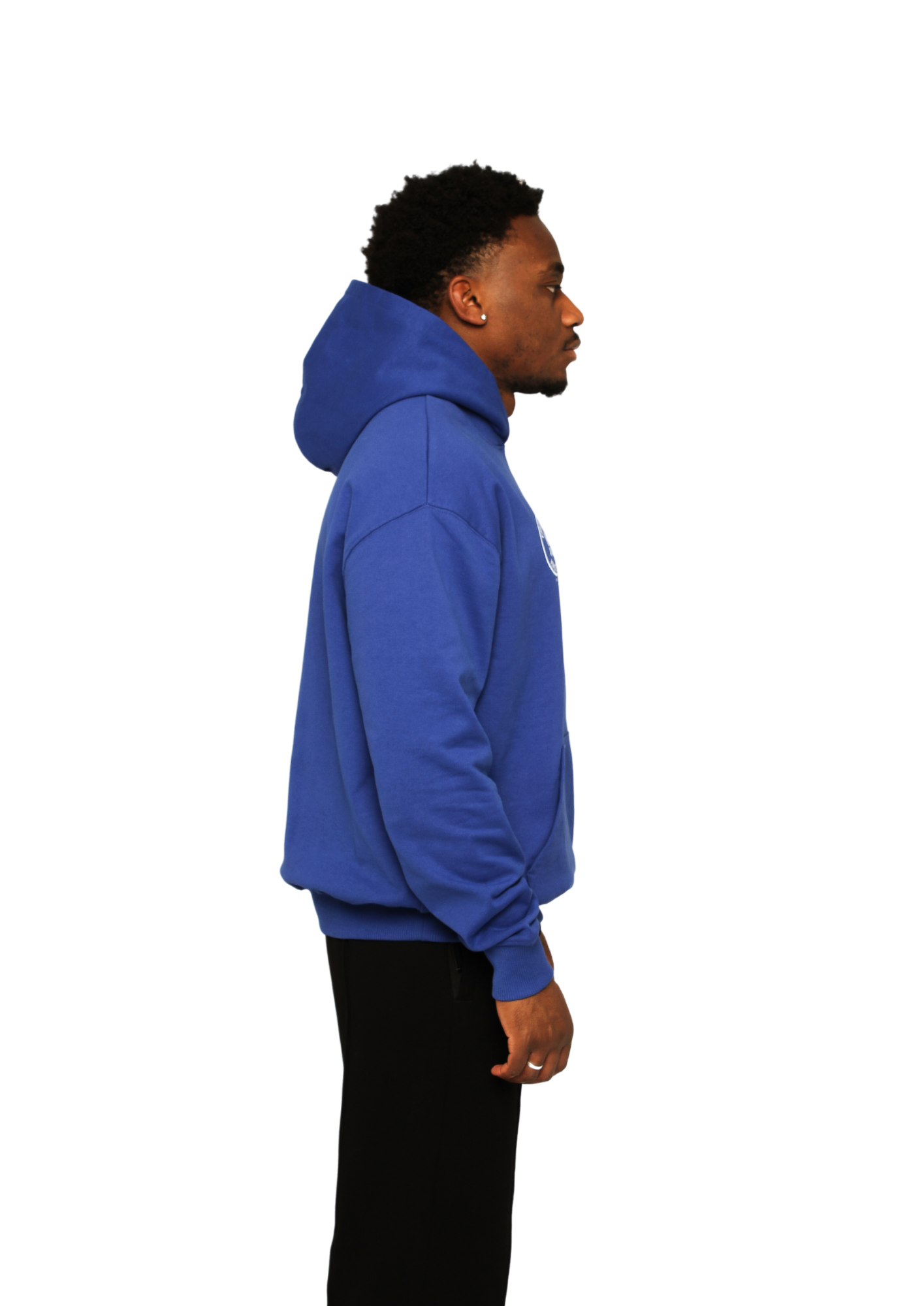 THE CIRCLE HOODIE BLUE