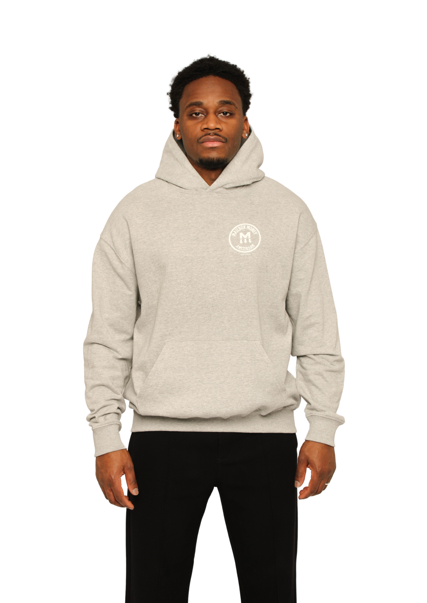 THE CIRCLE HOODIE GREY