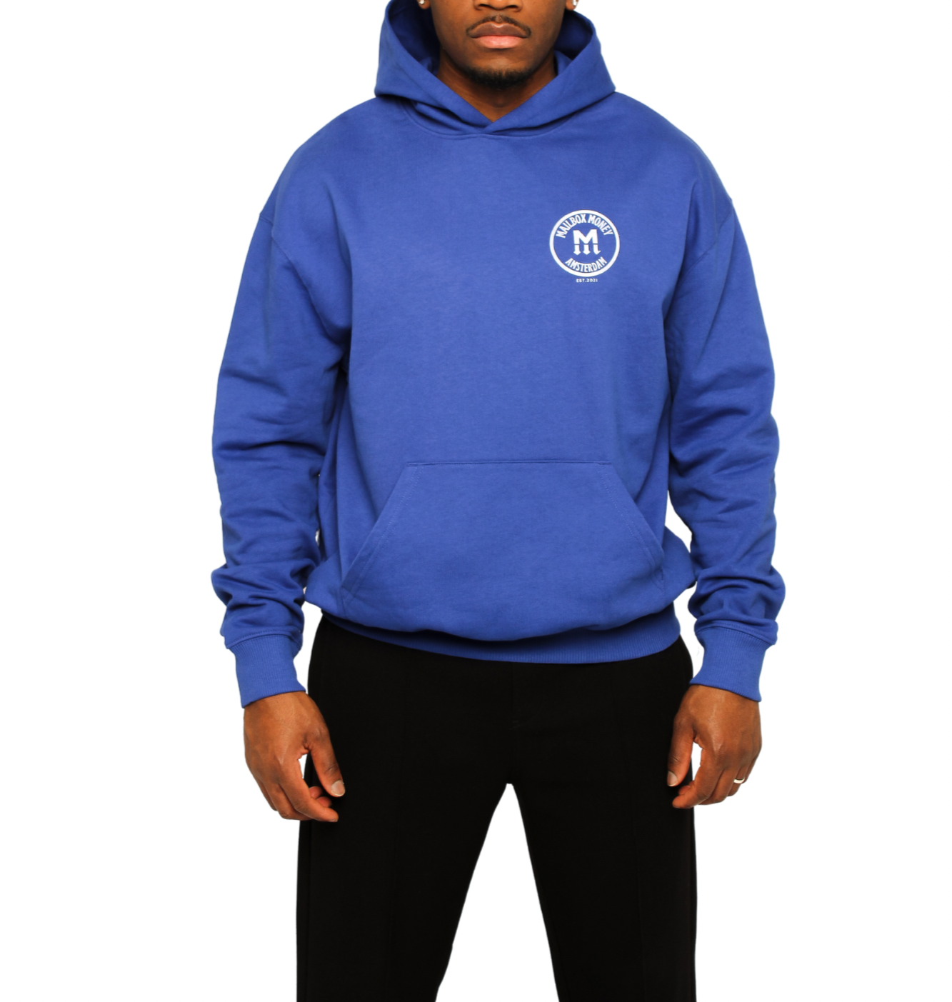 THE CIRCLE HOODIE BLUE