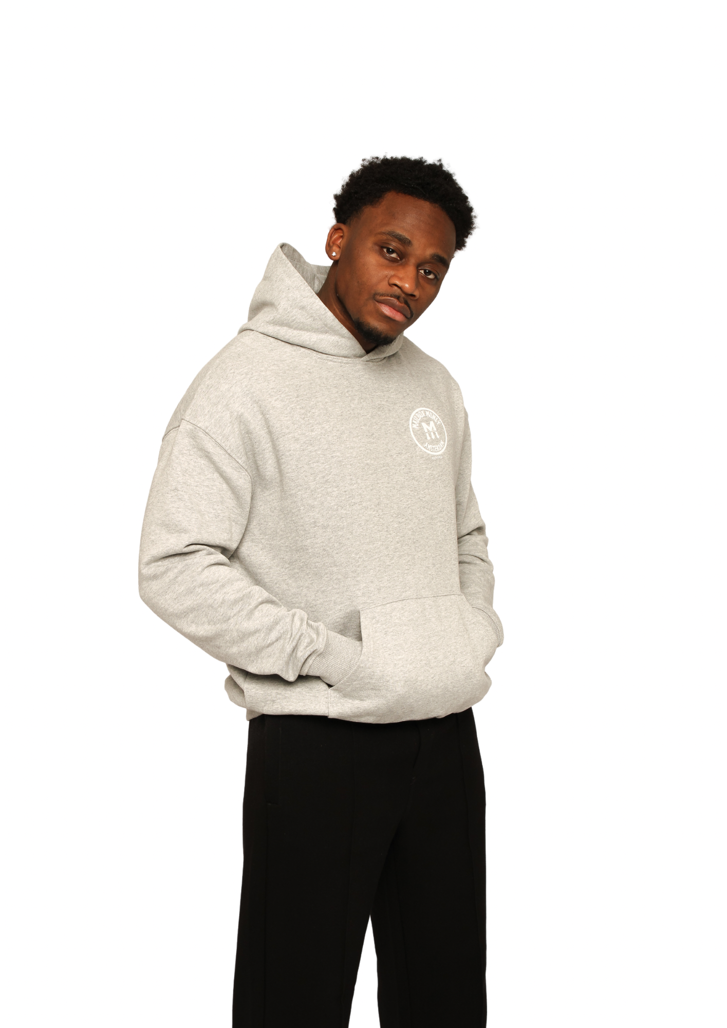 THE CIRCLE HOODIE GREY