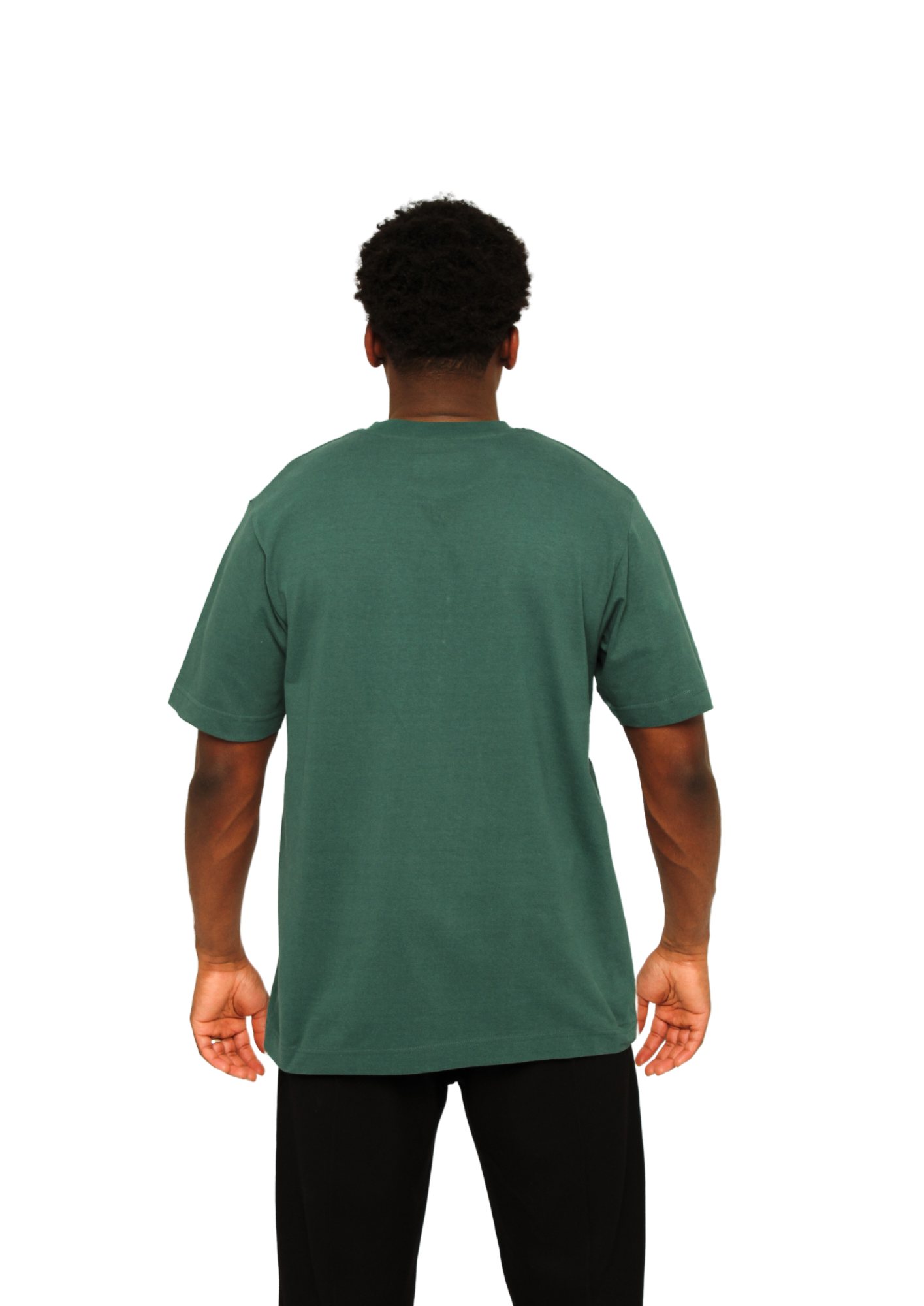 DOUBLE M TEE GLAZED GREEN