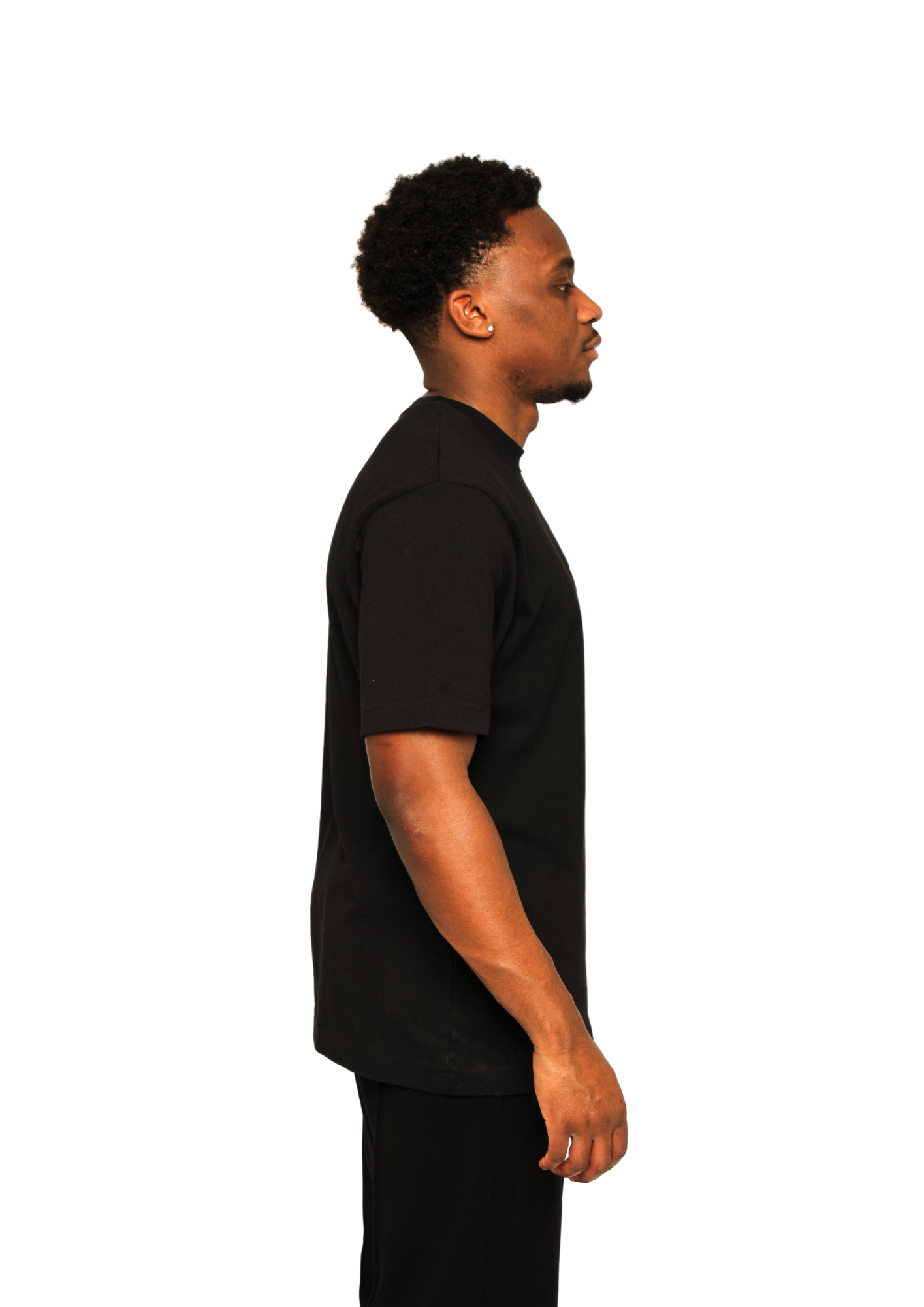 DOUBLE M TEE BLACK