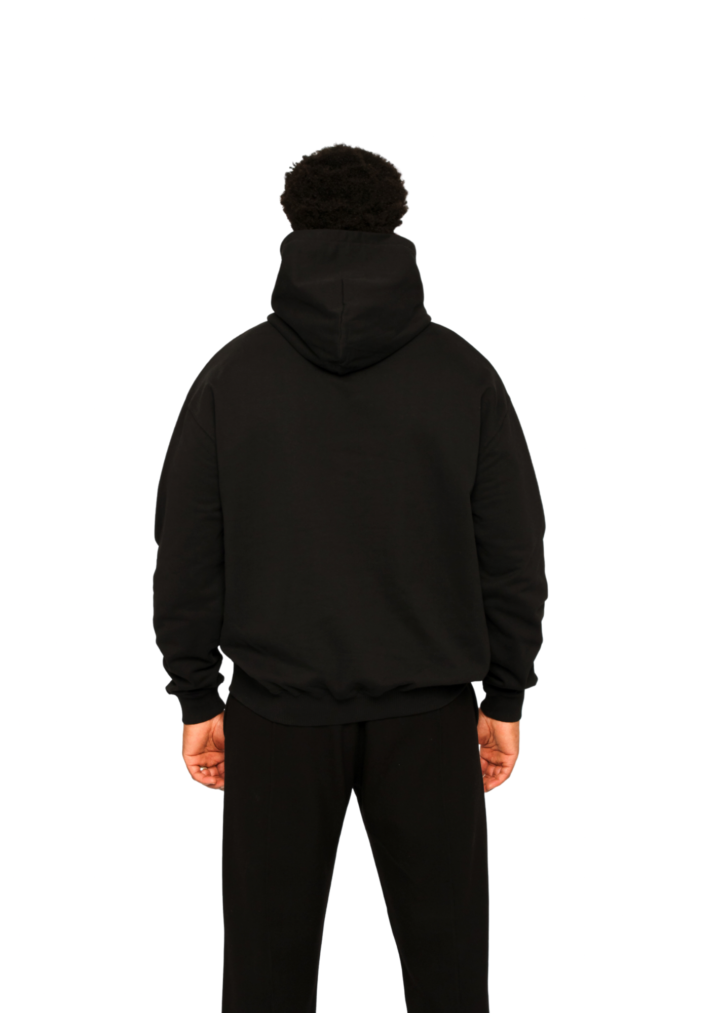 THE CIRCLE HOODIE BLACK