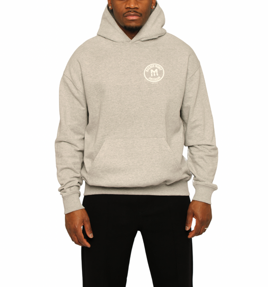 THE CIRCLE HOODIE GREY