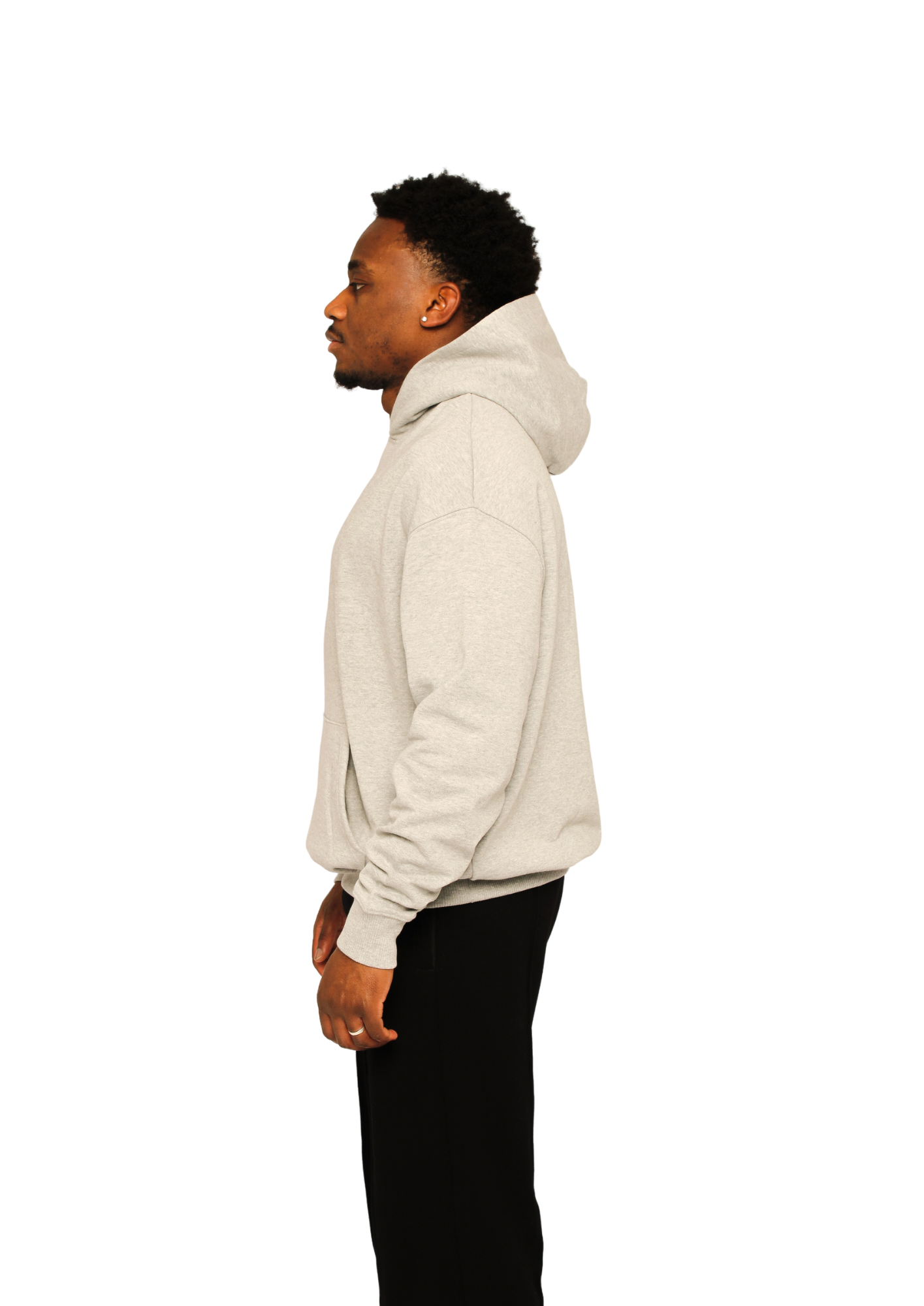 THE CIRCLE HOODIE GREY