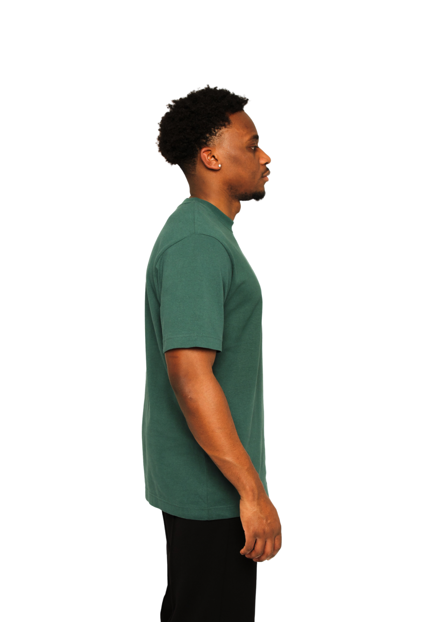 DOUBLE M TEE GLAZED GREEN