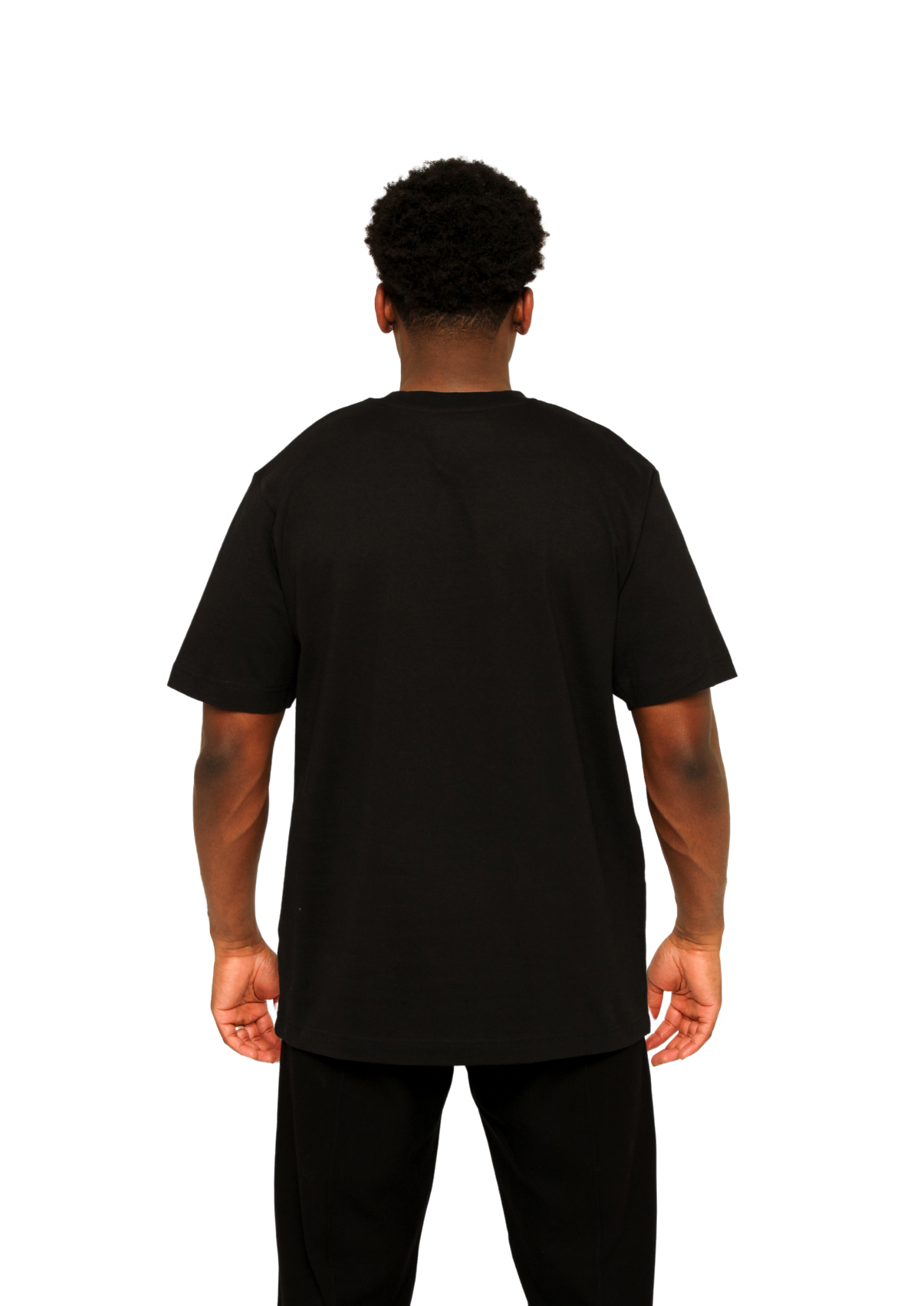 DOUBLE M TEE BLACK