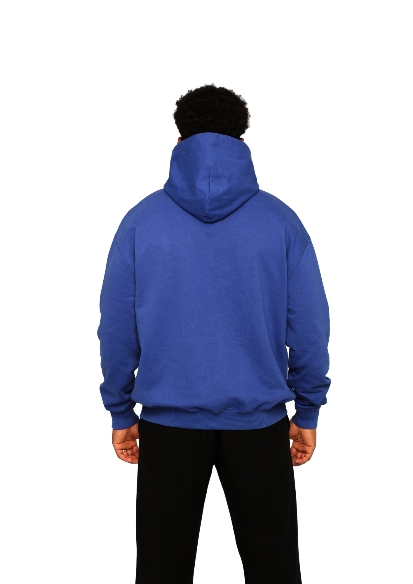 THE CIRCLE HOODIE BLUE